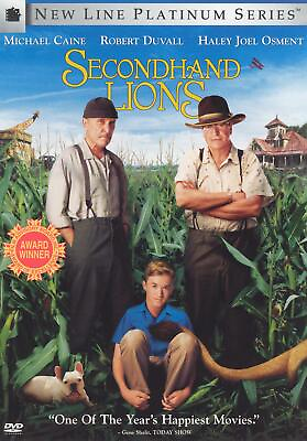 #ad SECONDHAND LIONS NEW DVD $11.90