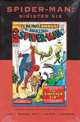 #ad SPIDER MAN: SINISTER SIX Hardcover *Excellent Condition* $94.95