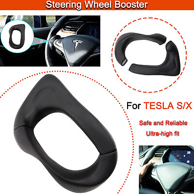 #ad For Tesla Model S X Steering Wheel Booster Weight Autopilot Counterweight Ring $33.87