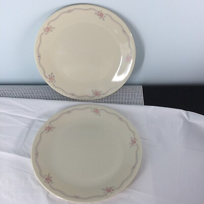 #ad Set Of 2 Corelle English Breakfast Dinner Plates 10 1 4 in Replacements Vintage $4.00