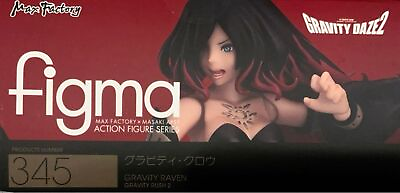 #ad Figma Gravity Raven 345 Gravity Rush 2 Action Figure Max Factory Used Doll $277.85
