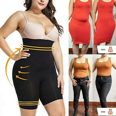 #ad Womens Body Shaper Shapermint Control All Day Boned High Waisted Shorts Pants $8.80