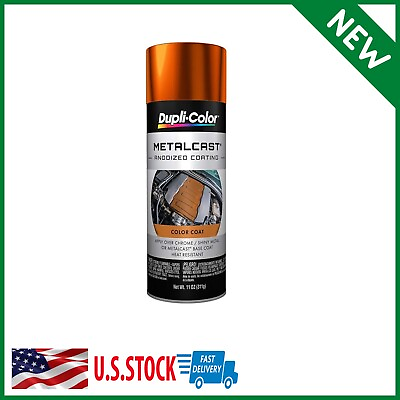 #ad Dupli Color MC205 Metalcast Automotive Spray Paint Orange Copper Anodized Coat $25.04