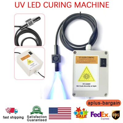 #ad 365 nm UV LED Point Light Source Curing Lamp Spot Light Curing Equipment Machine $148.21