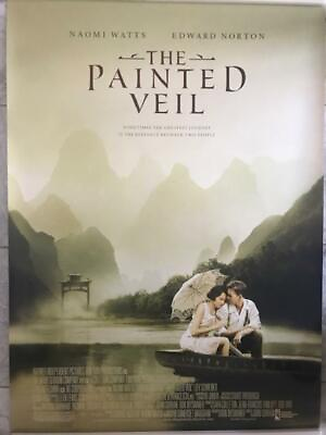 #ad The Painted Veil Original Movie Poster Double Sided 27x40 $19.50