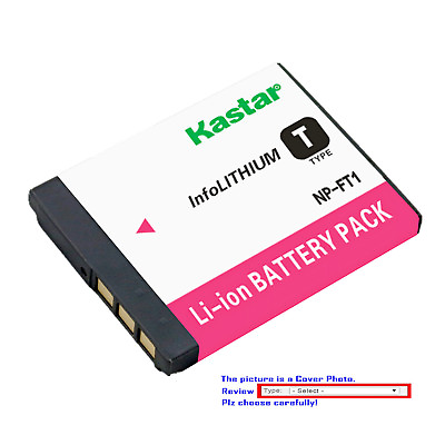 #ad Kastar Replacement Battery for Sony NP FT1 FT1 amp; Sony Cyber shot DSC M1 Camera $13.99