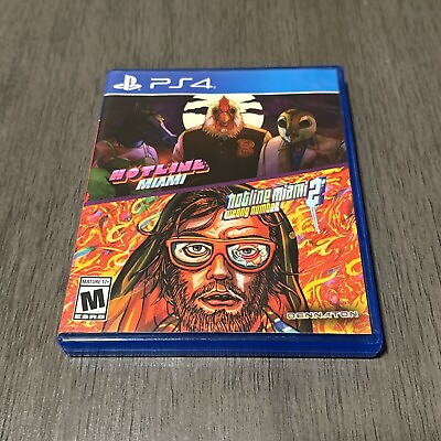 #ad Hotline Miami Hotline Miami 2 Wrong Number Collection PlayStation 4 PS4 $16.95