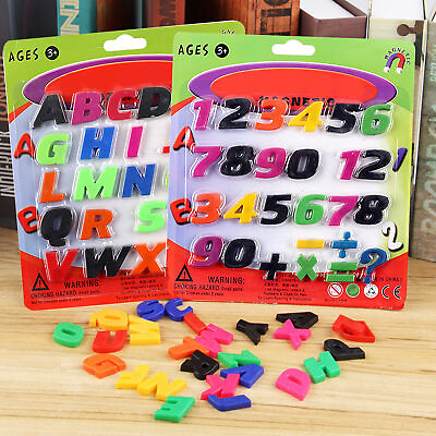 #ad 1 Set Fridge Magnets Exquisite Calculating Learning Numbers Letters Magnetic $7.24