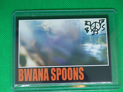 #ad THE ART HUSTLE SERIES 2 AUTOGRAPHED BWANA SPOONS CARD $14.24