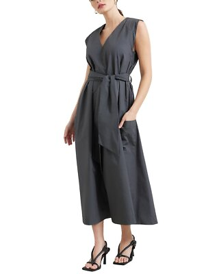 #ad Modern Citizen Sloane V Neck Tie Waist Dress Women#x27;s $64.99