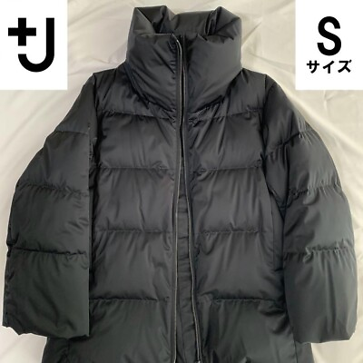 #ad Uniqlo x Jil Sander J Down Volume Jacket Women Black size S F S From Japan Used $89.99