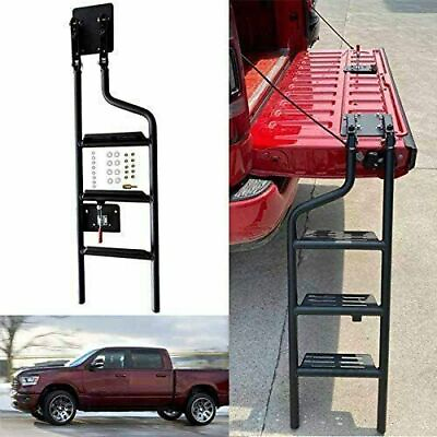 #ad Universal Foldable Tailgate Ladder Fits for Dodge RAM1500 2002 2022 Pickup Pedal $249.00