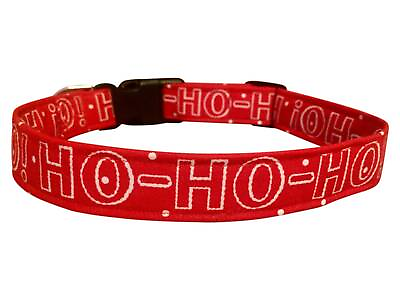 #ad SPIFFY POOCHES Dog Cat Collar CHRISTMAS HoHo B.O.G.O @ 50% OFF C DESCRIPTION $19.95