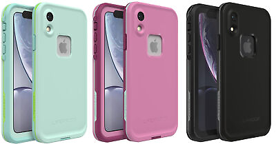 #ad Lifeproof FRĒ SERIES Waterproof Case for iPhone Xr Asphalt Frost Bite Tiki $34.95