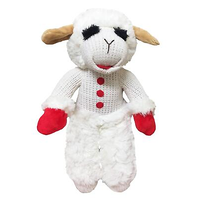 #ad Multipet Standing Lamb Chop 13 Dog Toy $12.95
