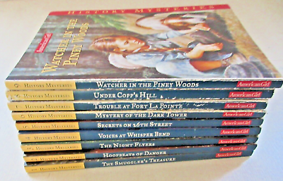 #ad American Girl Historical Mysteries 1 9 Book Lot Book BK $28.99