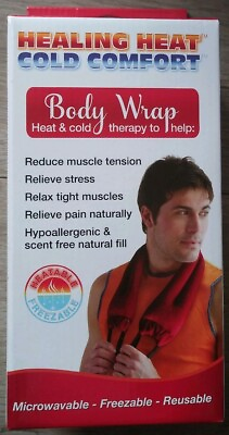 #ad Healing Heat Cold Comfort body Wrap heat amp; cold Microwave freezable reusable $17.99