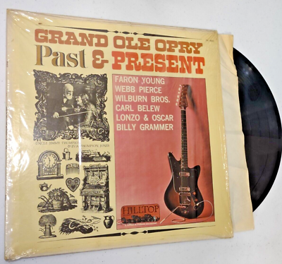 #ad Vintage Record Grand Ole Opry Past and Present Record Album Vinyl LP Country $29.52