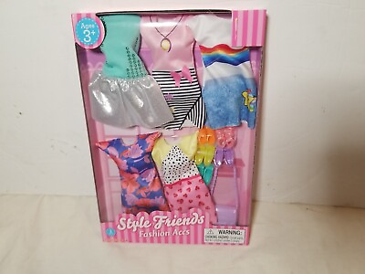 #ad Style Friends Fashion Accs Dolls Clothes Lot $25.00