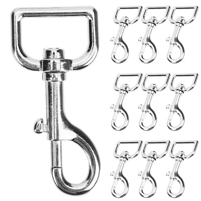#ad 10 Pcs dog leash clips replacement Dog Leash Buckle swivel snap hookss Snap Hook $15.68