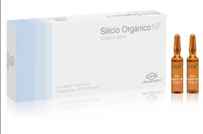 #ad ORGANIC SILICIUM SILICIO ORGANICO NF VIRTUAL MESOTHERAPY 10vial X5ml 100%organic $54.82