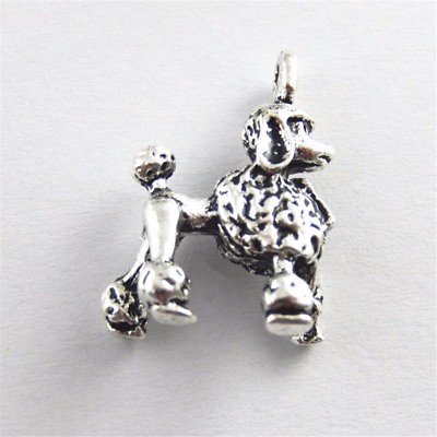 #ad 10 pieces Dogs Silver Alloy Charms Pendant For Lady Jewelry Accessories DIY $3.89
