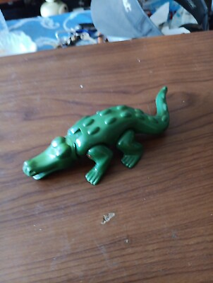 #ad Safari Toy Green Crocodile Poseable Head And Arms $4.99