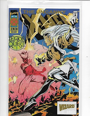 #ad Uncanny X Men #320 1995 Marvel Wizard Gold Edition $3.99