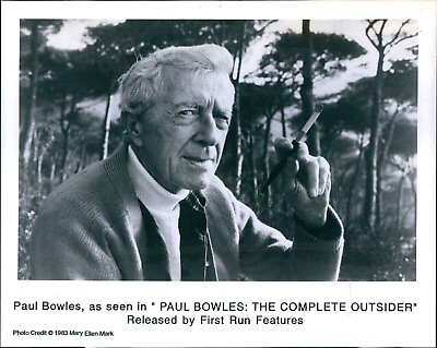#ad 1983 Actor Paul Bowles: The Complete Outsider First Run Features 8X10 Photo $17.99