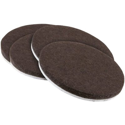 #ad 3quot; Round Heavy Duty Felt Furniture Pads Protect Surfaces from Scratches amp; D... $8.61