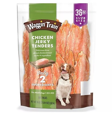 #ad Waggin Train Chicken Jerky Dog Treats 36 oz. $35.98