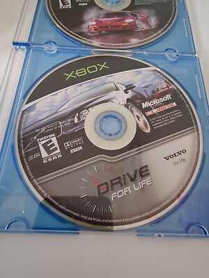 #ad Xbox Original Project Gotham Racing amp; Drive For Life Video Game Discs $8.00