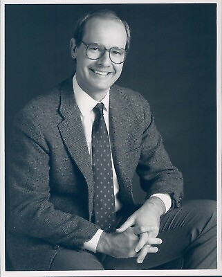 #ad 1988 Photo Harry Smith Co Anchor CBS Journalist Emmy Award Winner Evening News $24.99