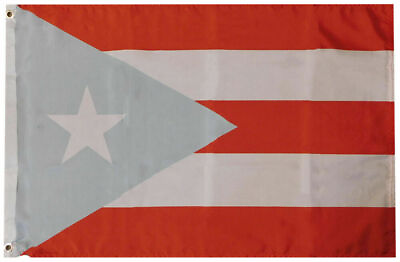 #ad Puerto Rico 1952 Independence Light Blue 100D Woven Poly Nylon 3x5 3#x27;x5#x27; Flag $9.88
