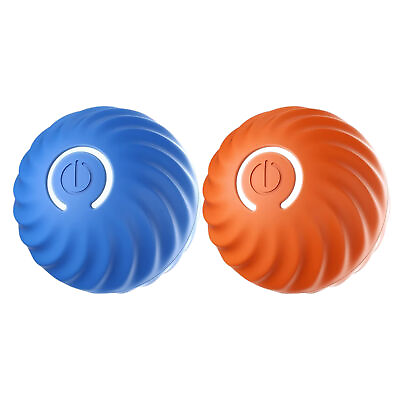 #ad Interactive Dog Toys Gravity Bounce Auto Roll Ball USB Rechargeable Dog Gift $14.48