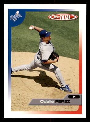 #ad 2005 Topps Total #64 Odalis Perez Los Angeles Dodgers $1.59