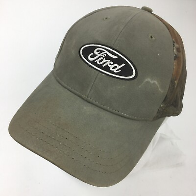 #ad Ford Motor Company Ball Cap Hat Fitted One Size Baseball $10.42