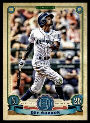 #ad 2019 Topps Gypsy Queen Dee Gordon Seattle Mariners #26 $1.45