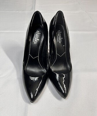 #ad Charles By Charles David Women#x27;s Pact Black Stiletto Heel Pumps Size 5 M $22.00