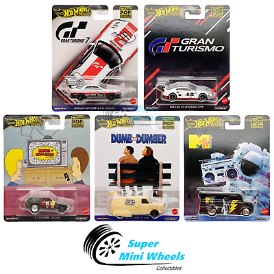 #ad Hot Wheels 2024 Pop Culture C Case Set of 5 Cars【In Stock】 $39.98