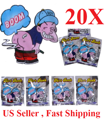 #ad 20 Fart Stink Bombs Nasty Smelly Prank Gag Ass Bags funny party joke $7.99
