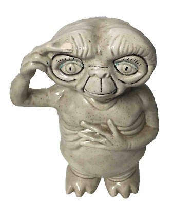 #ad E.T.ET The Extra Terrestrial Ceramic Spielberg Statue Figurine $20.00