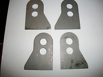 #ad FMR WELD ON FRONT UPPER A ARM CONTROL ARM MOUNTS P N 365 4315 SET OF 4 3 16quot; $20.99