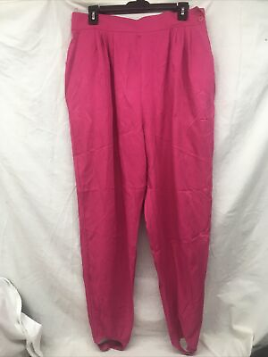 #ad Vintage Particulars By Counterpparts Women#x27;s Size 18 Stirrup Pants Pink $11.99