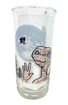 #ad VTG 1982 Pizza Hut ET The Extra Terrestrial Limited Edition 6quot; Glass Phone Home $6.00