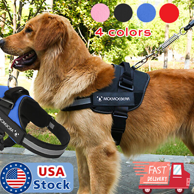 #ad Tactical Dog Excursion K9 Training Patrol Vest Harness XS S M L XL XXL $12.98