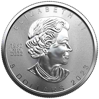 #ad 2023 $5 Silver Canadian Maple Leaf 1 oz BU $30.99