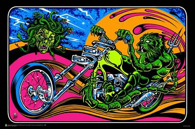 #ad Gettin Stoned by Dirty Donny Non Flocked Blacklight Poster 36quot; x 24quot; $13.49