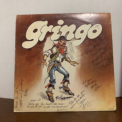 #ad Gringo Gringo self titled classic rock Vinyl Lp SIGNED EX *UA LA845 G* B 726 $12.99