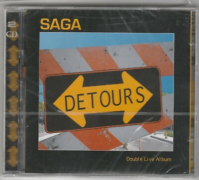 #ad SAGA Detours live CD Enhanced Live **BRAND NEW STILL SEALED** RARE $129.99
